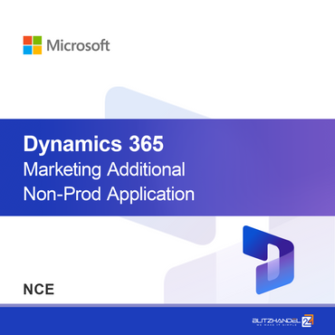 Dynamics 365 Marketing Extra Niet-Productie Applicatie (NCE)