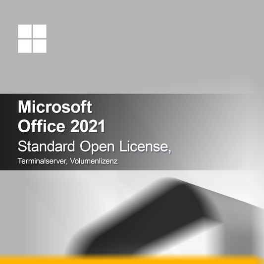 Microsoft Office 2021 Standard Open License, Terminalserver, volumelicentie