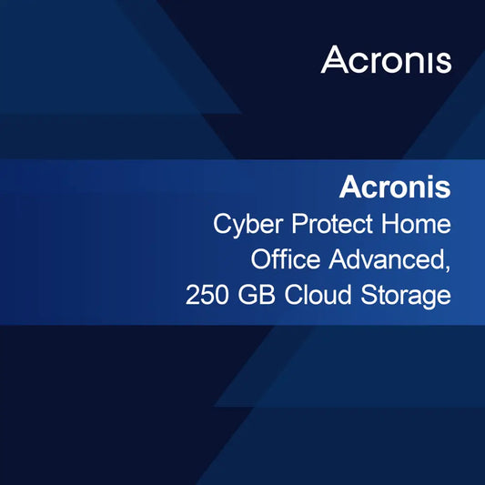 Acronis Cyber Protect Home Office Advanced, 250 GB Cloudopslag