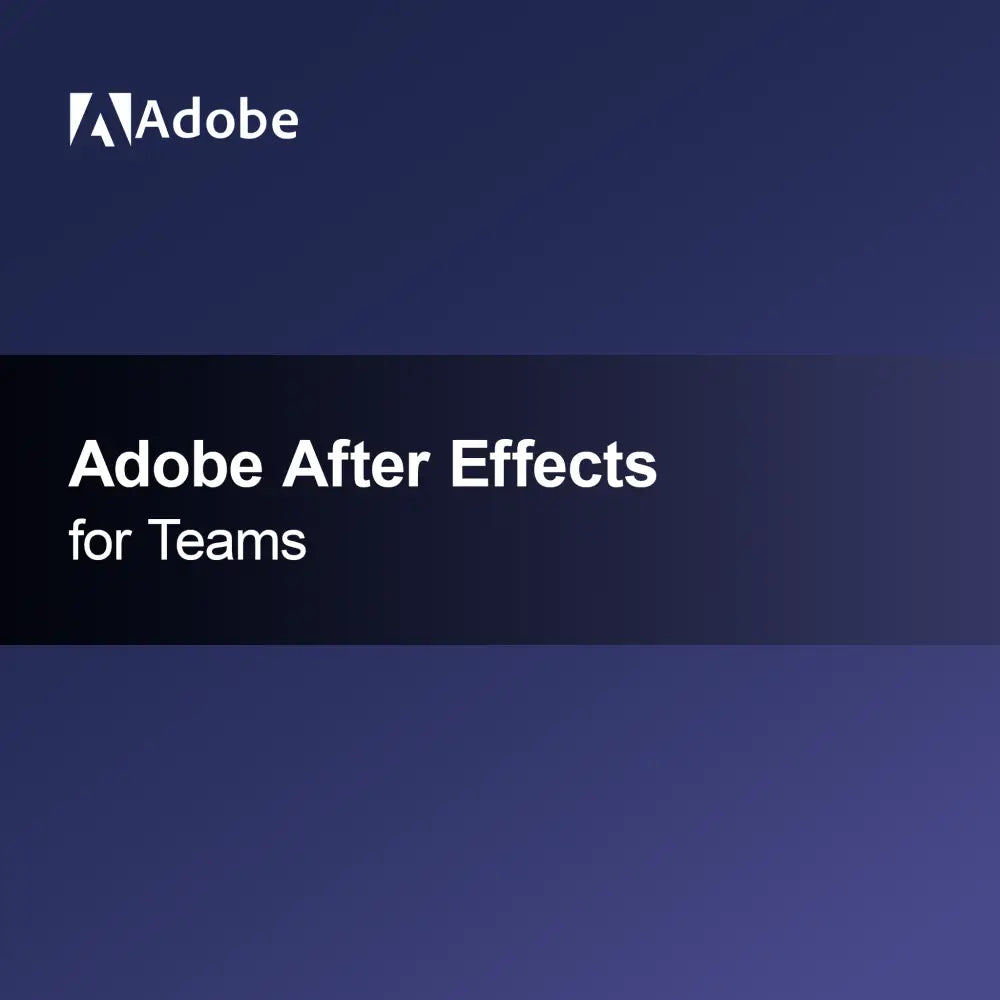 Adobe After Effects voor Teams