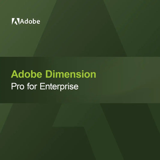 Adobe Dimension - Pro voor Enterprise