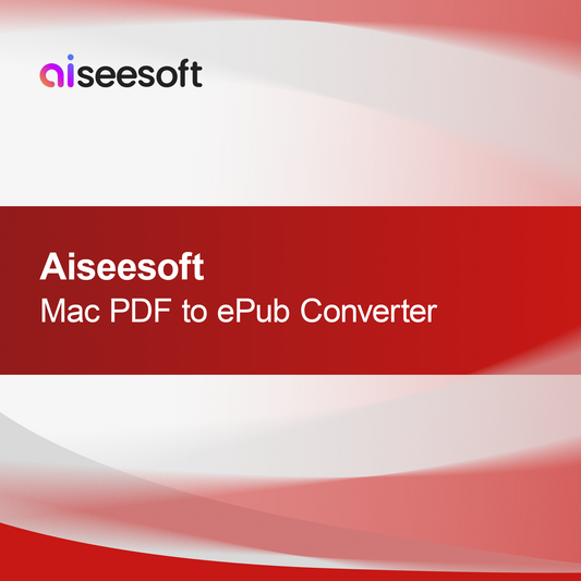 Aiseesoft Mac PDF naar ePub Converter