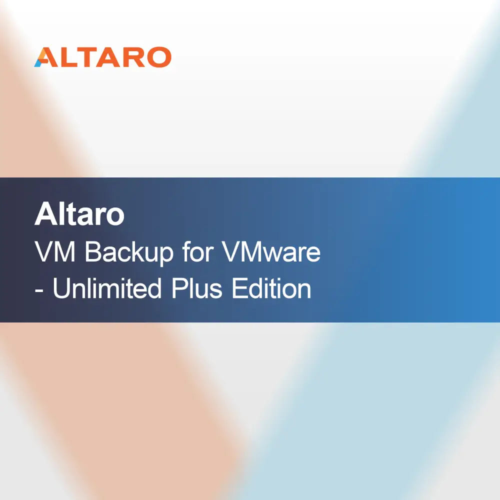 Altaro VM Backup voor VMware - Unlimited Plus Editie