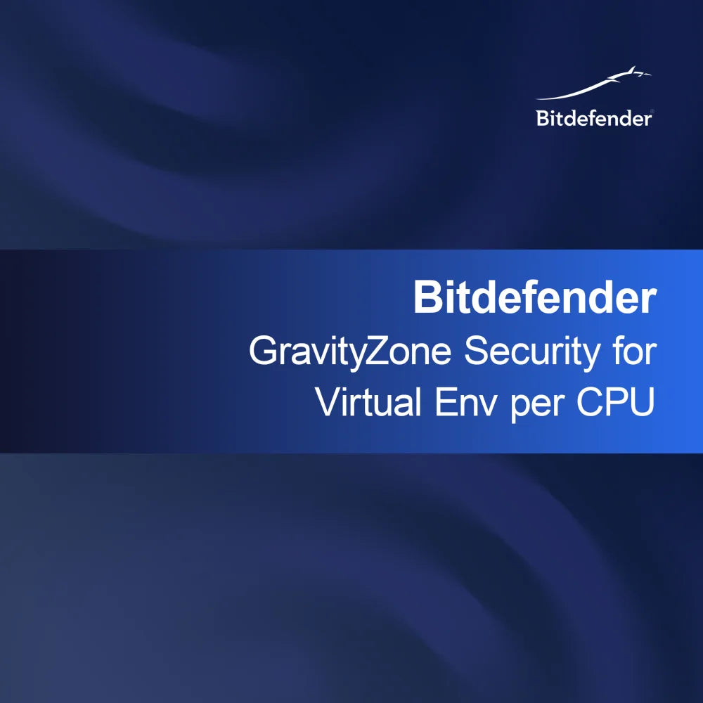 Bitdefender GravityZone Beveiliging voor Virtuele Omgeving per CPU