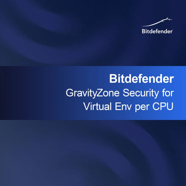 Bitdefender GravityZone Beveiliging voor Virtuele Omgeving per CPU