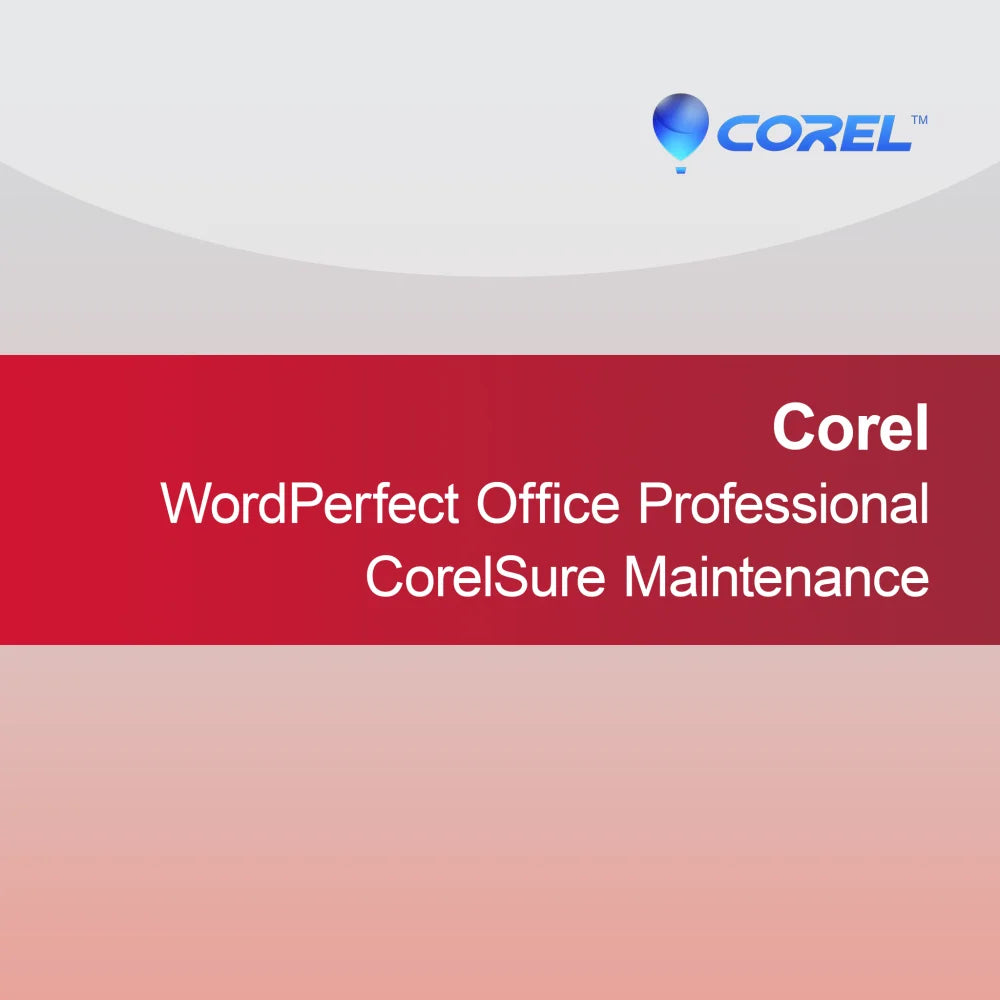 Corel WordPerfect Office Professional CorelSure Onderhoud
