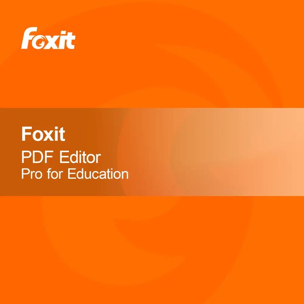 EDU Foxit PDF Editor Pro voor Onderwijs Onderhoud