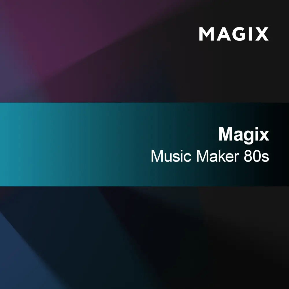 Magix Music Maker jaren 80