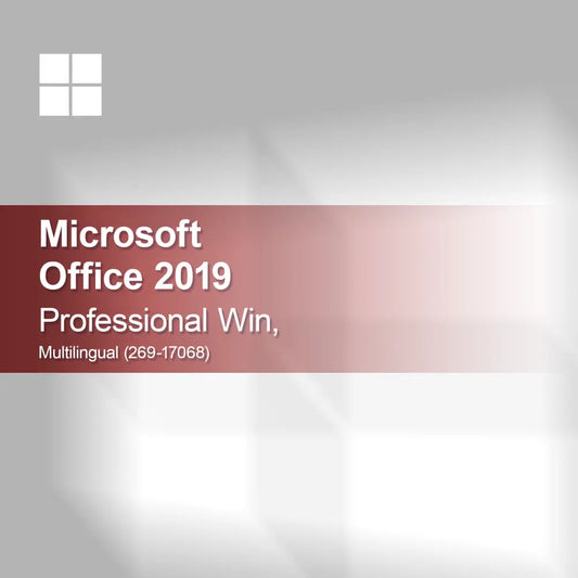 Microsoft Office 2019 Professional Win, meertalig (269-17068)