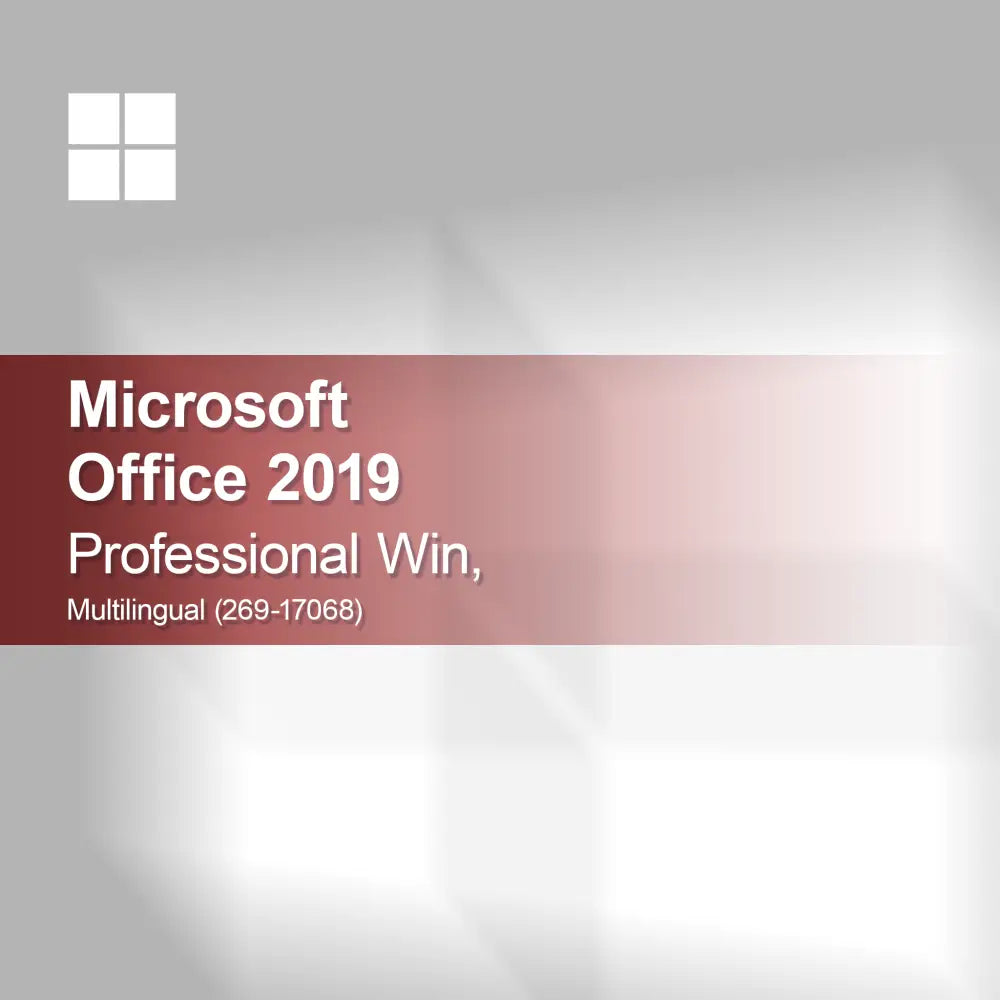Microsoft Office 2019 Professional Win, meertalig (269-17068)