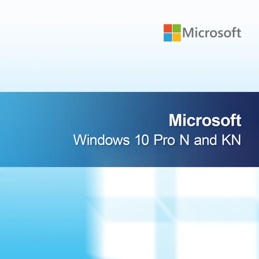 Microsoft Windows 10 Pro N en KN