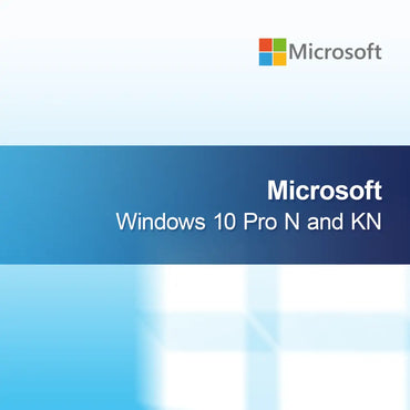 Microsoft Windows 10 Pro N en KN