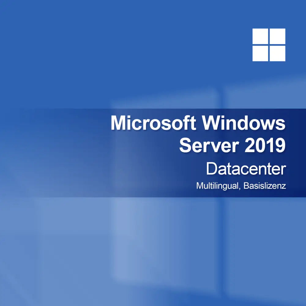Microsoft Windows Server 2019 Datacenter, meertalig, basiscertificaat