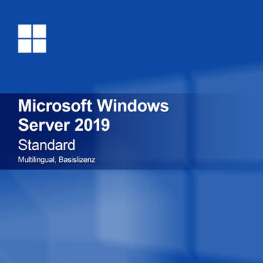 Microsoft Windows Server 2019 Standard, meertalig, basiscertificaat