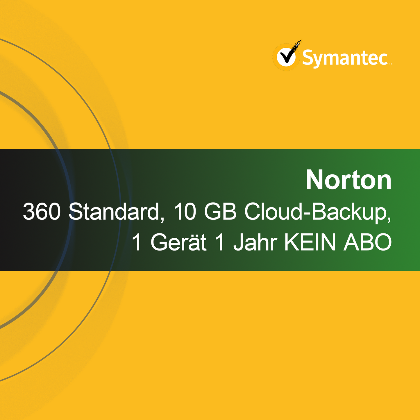 Norton 360 Standard, 10 GB cloud-back-up, 1 apparaat 1 jaar GEEN ABONNEMENT