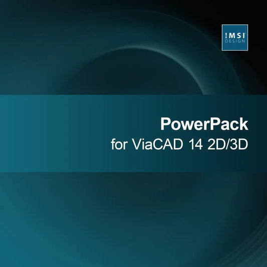PowerPack voor ViaCAD 14 2D/3D