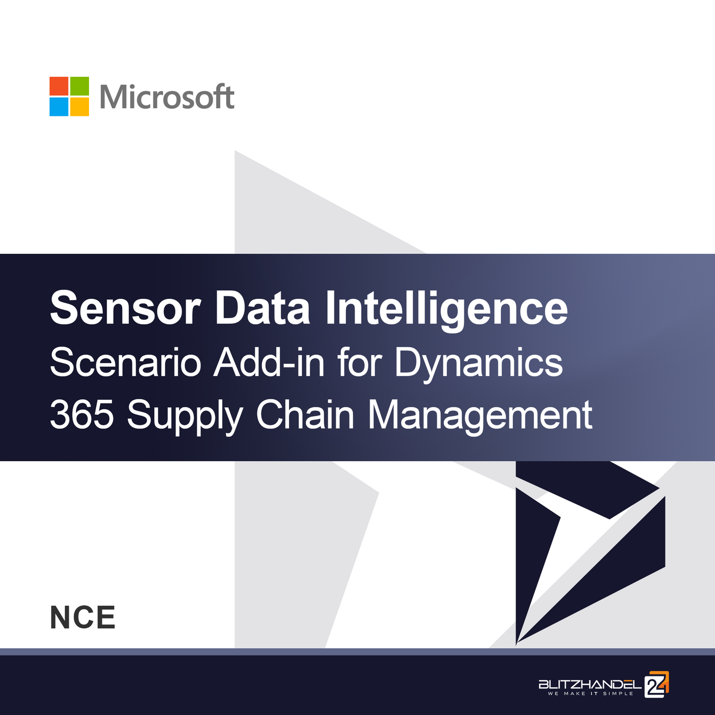 Sensor Data Intelligence Scenario-add-in voor Dynamics 365 Supply Chain Management (NCE)