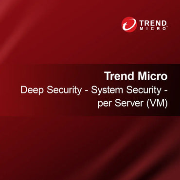 Trend Micro Deep Security - Systeembeveiliging - per Server (VM)