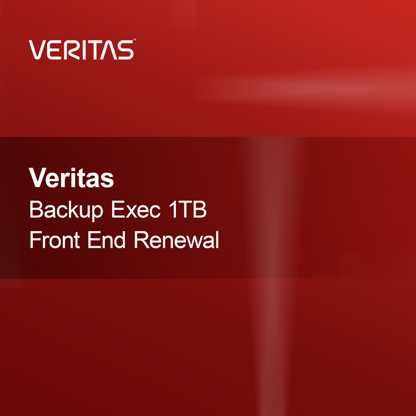 Veritas Backup Exec 1TB Front End Vernieuwing