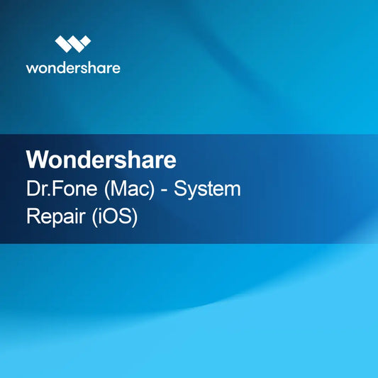 Wondershare Dr.Fone (Mac) - Systeemherstel (iOS)