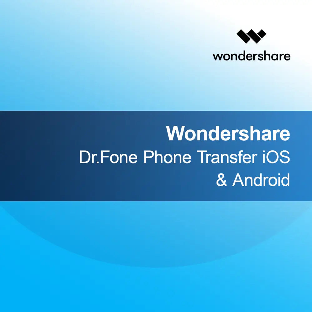 Wondershare Dr.Fone Telefoonoverdracht iOS & Android