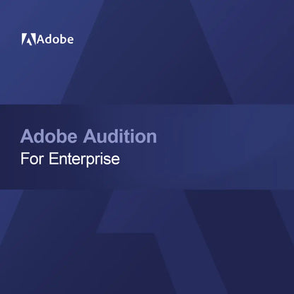 Adobe Audition voor ondernemingen