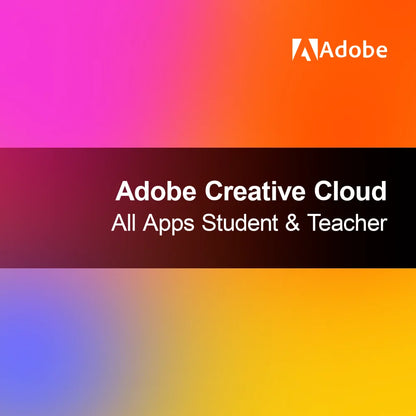 Adobe Creative Cloud Alle Apps Student & Docent