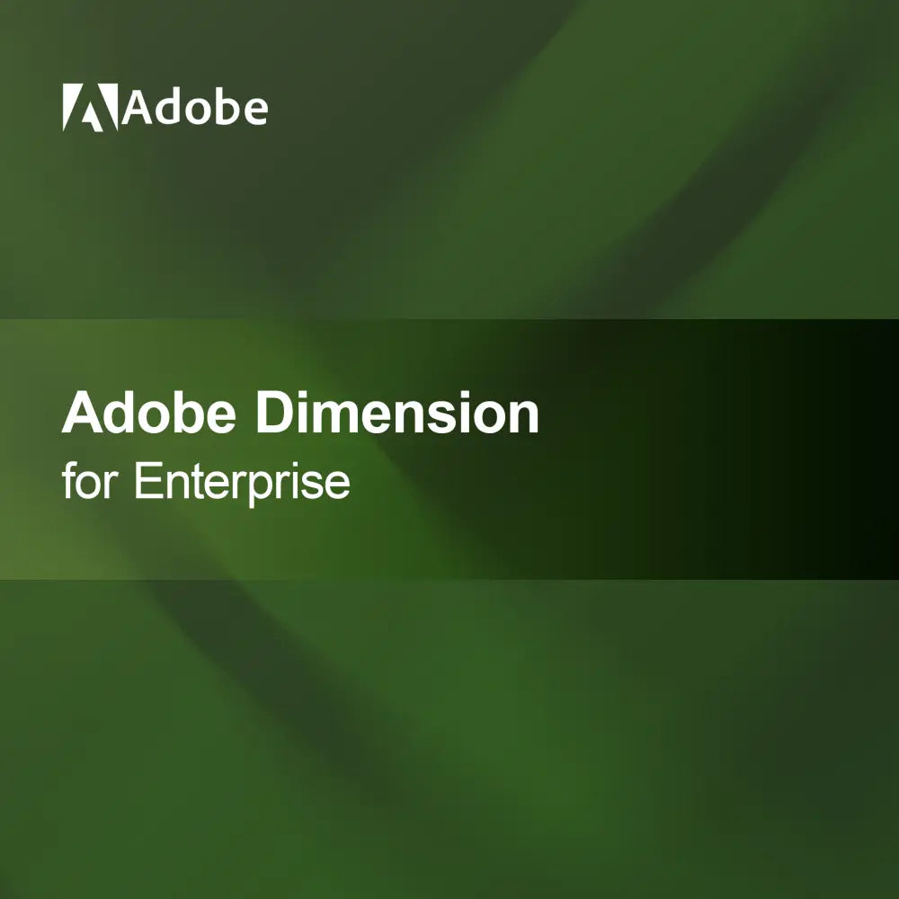 Adobe Dimension voor Enterprise