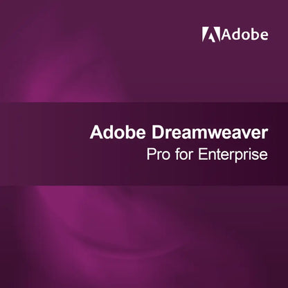 Adobe Dreamweaver - Pro voor Enterprise