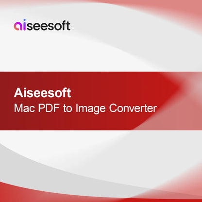 Aiseesoft Mac PDF naar Afbeelding Converter