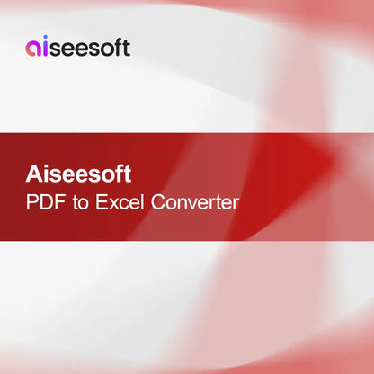 Aiseesoft PDF naar Excel Converter