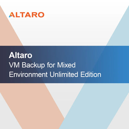Altaro VM Backup voor Gemengde Omgeving Onbeperkte Editie