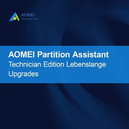 AOMEI Partition Assistant Technician Edition Levenslange updates