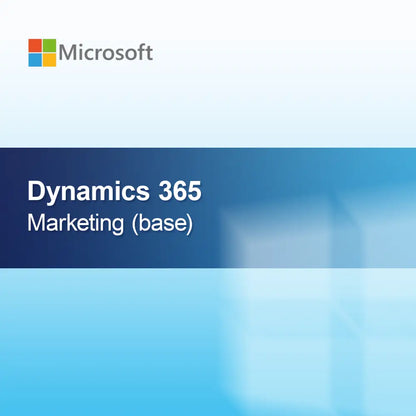 Dynamics 365 Marketing (basis)