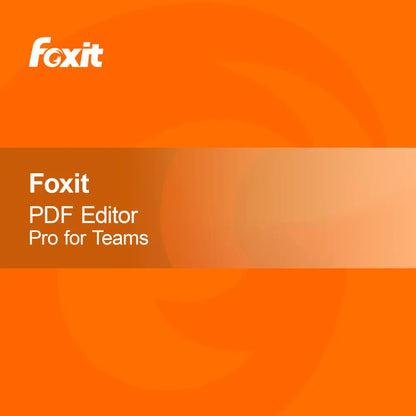 Foxit PDF Editor Pro voor Teams