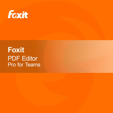 Foxit PDF Editor Pro voor Teams