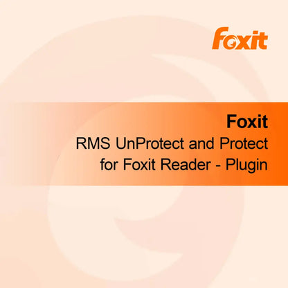 Foxit RMS UnProtect en Protect voor Foxit Reader - Plugin