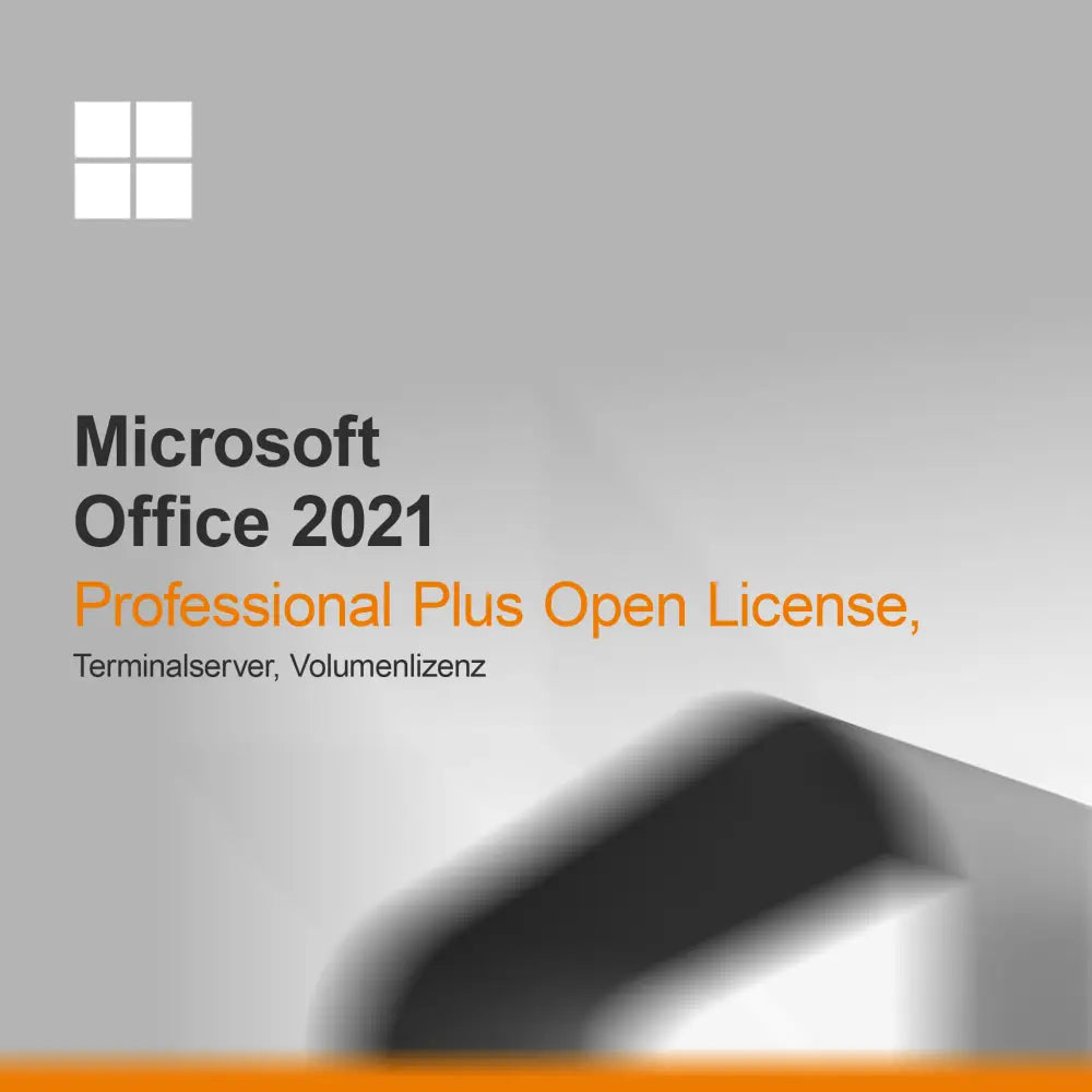 Microsoft Office 2021 Professional Plus Open License, Terminalserver, volumelicentie