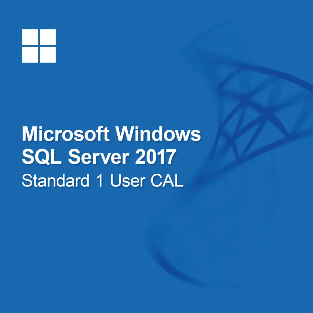 Microsoft SQL Server 2017 Standard, 1 Gebruiker CAL