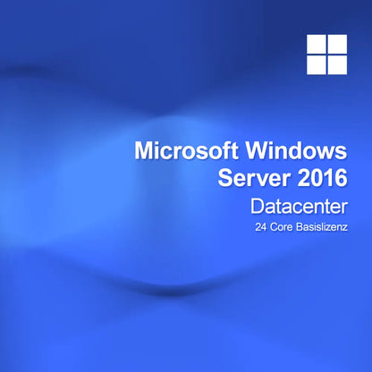 Microsoft Windows Server 2016 Datacenter 24 Core Basislicentie