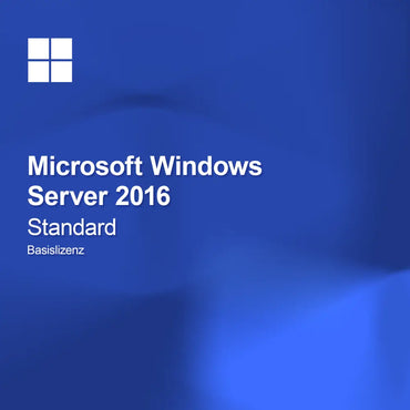 Microsoft Windows Server 2016 Standard Basislicentie