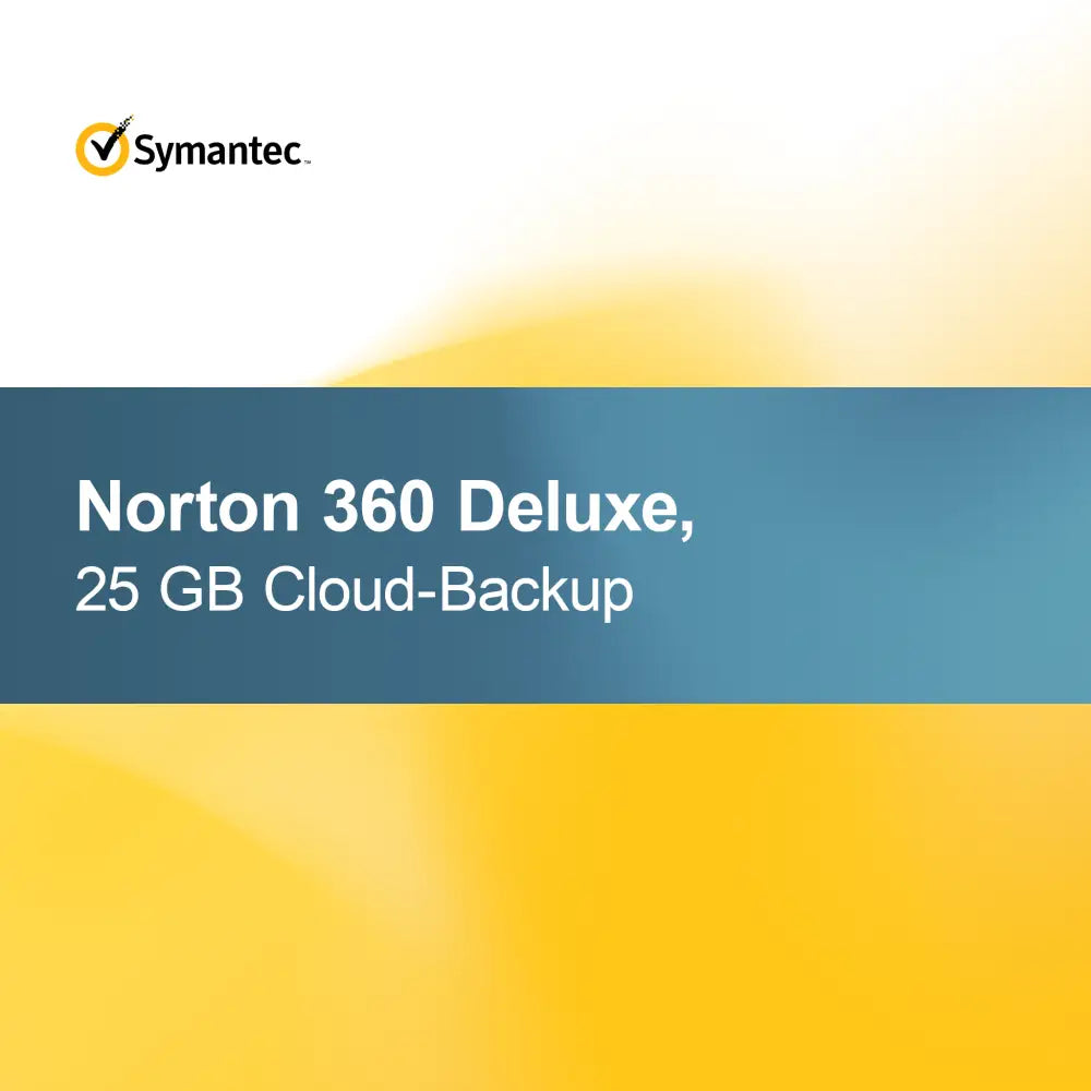 Norton 360 Deluxe, 25 GB Cloud-back-up