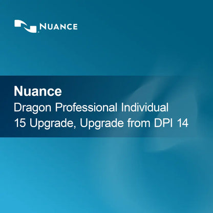 Nuance Dragon Professional Individual 15 Upgrade, Upgrade van DPI 14