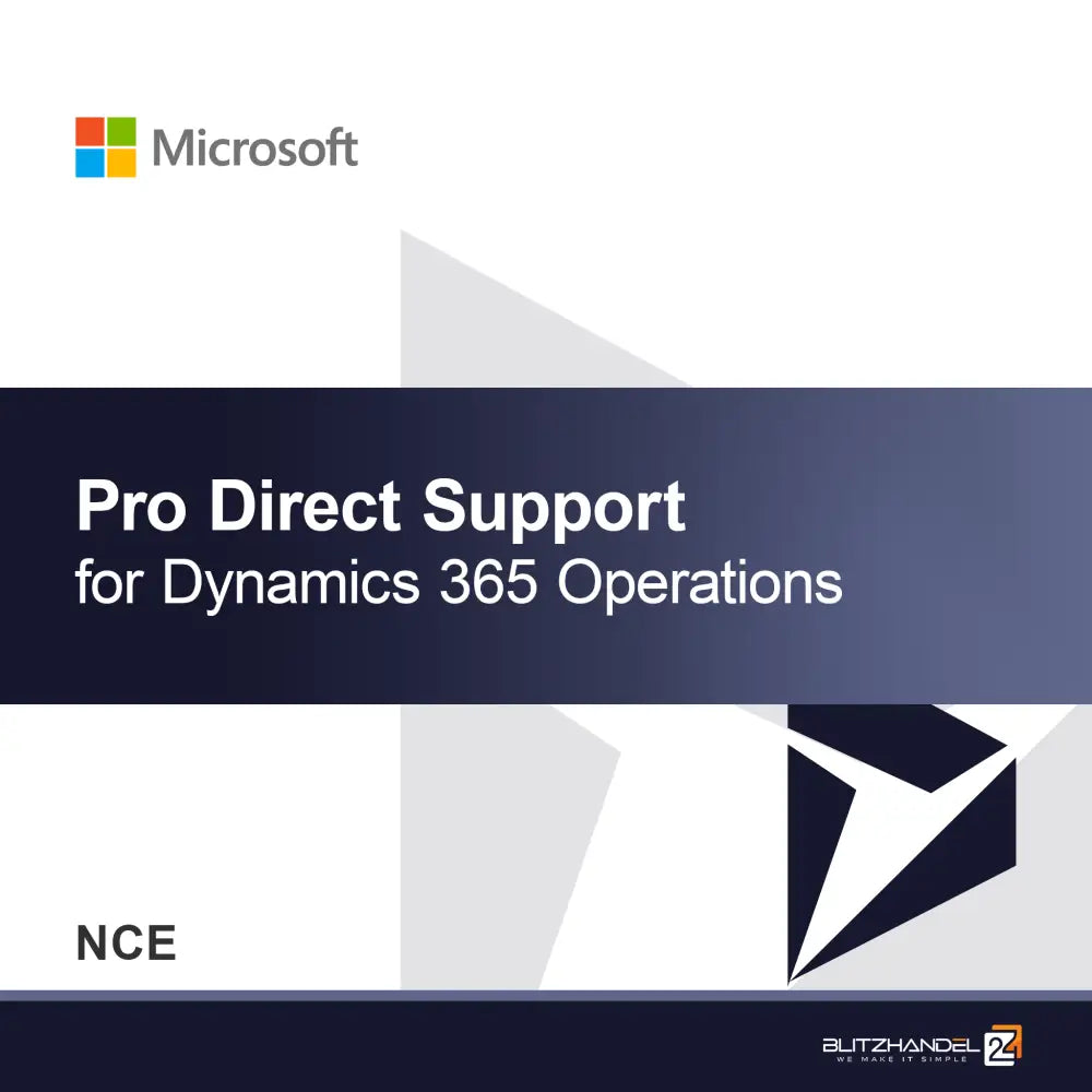 Pro Direct-ondersteuning voor Dynamics 365 Operations (NCE)
