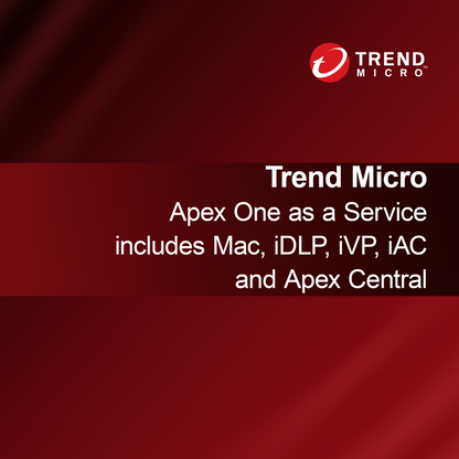Trend Micro Apex One als een dienst omvat Mac, iDLP, iVP, iAC en Apex Central