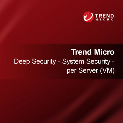 Trend Micro Deep Security - Systeembeveiliging - per Server (VM)