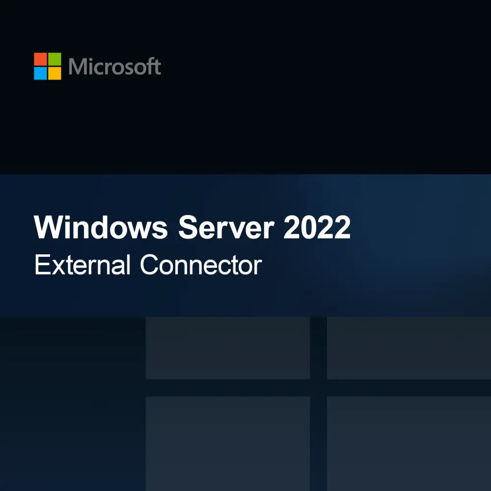Windows Server 2022 Externe Connector