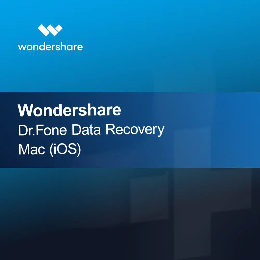 Wondershare Dr.Fone Gegevensherstel Mac (iOS)