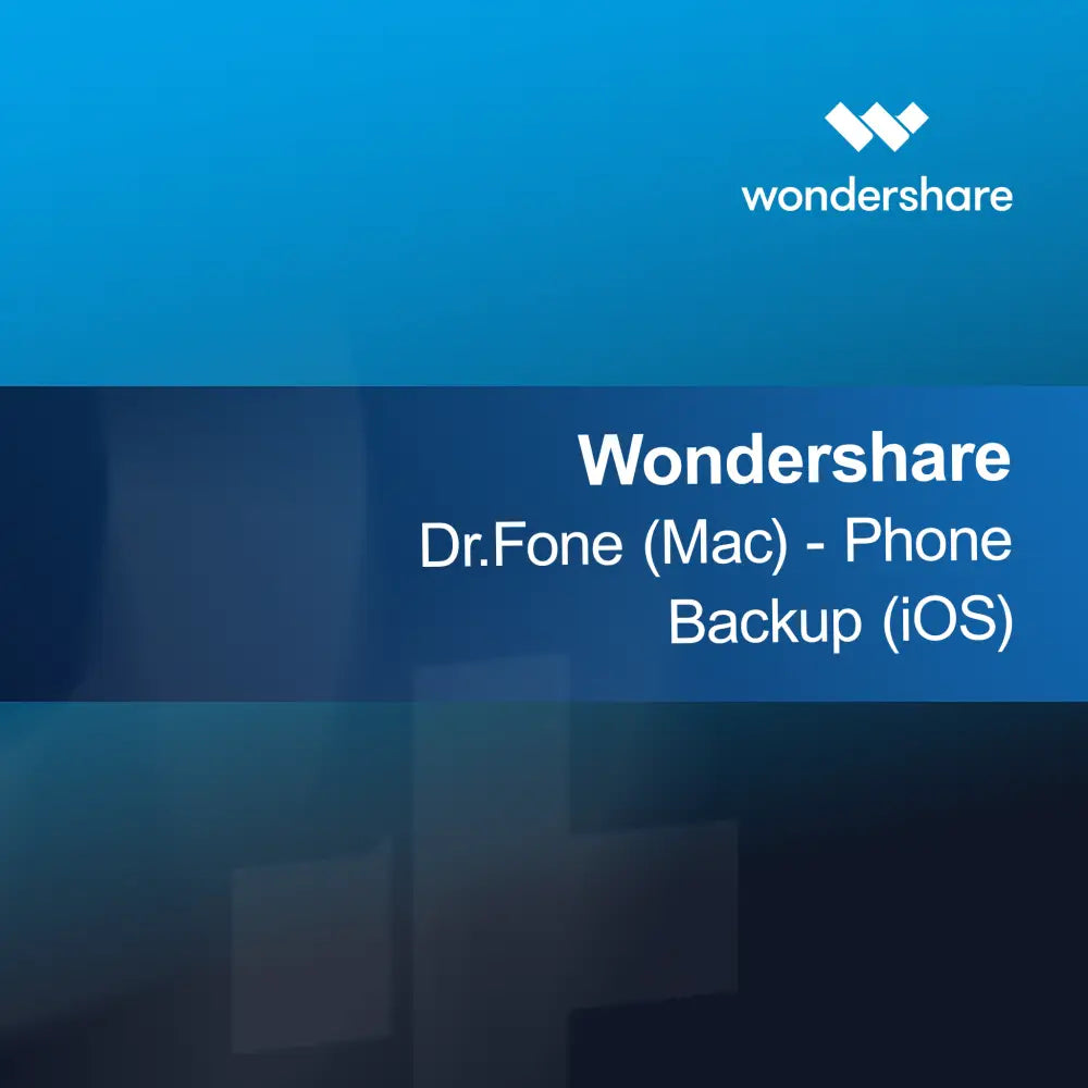 Wondershare Dr.Fone (Mac) - Telefoonback-up (iOS)